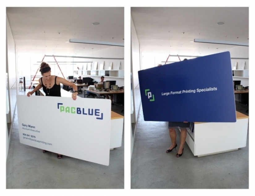 Las tarjetas de visita más inusuales.