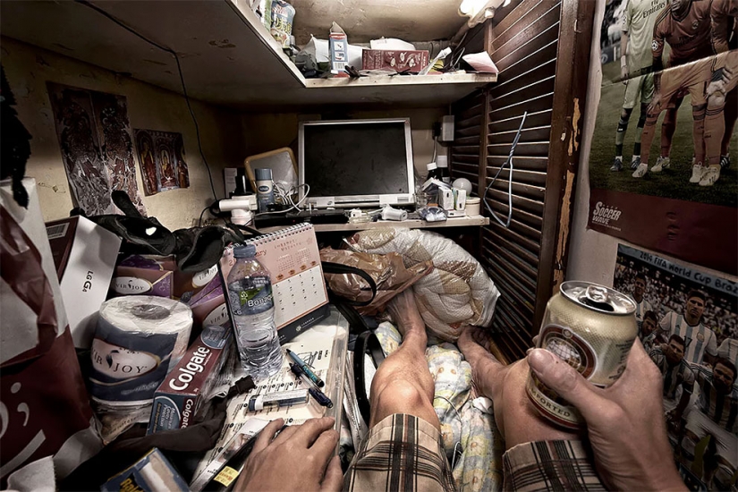Life in a box: inside Hong Kong's tiny apartments