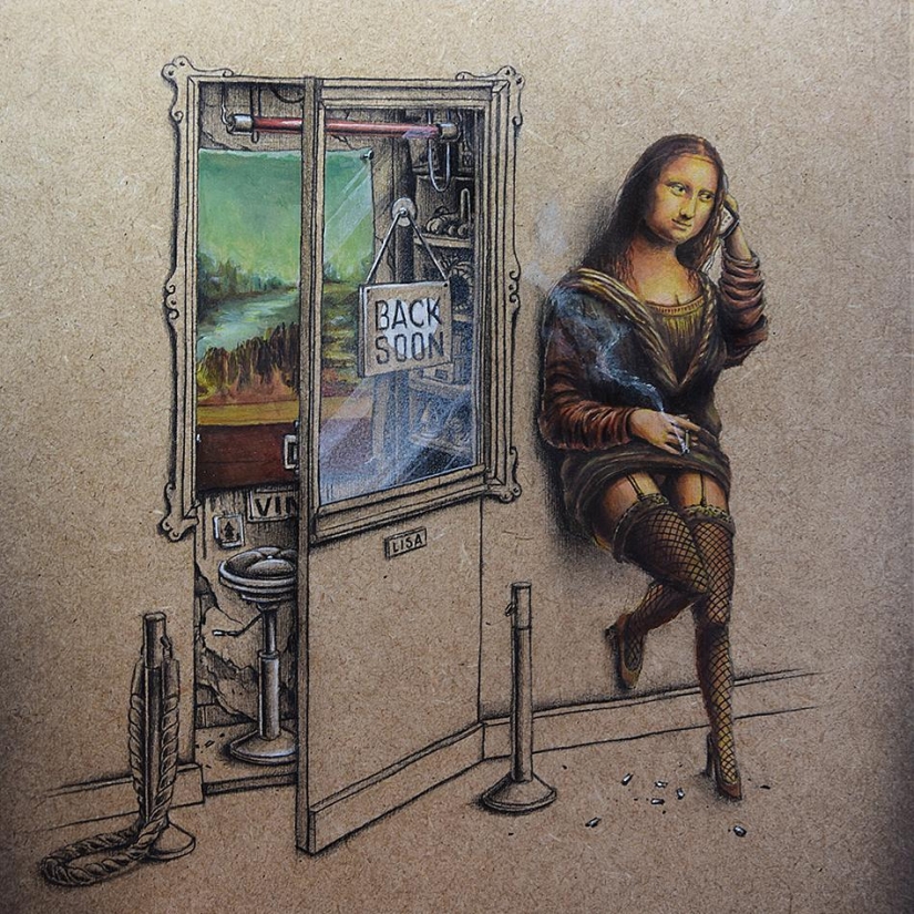 Lo que si Steve jobs y Jesse Pinkman se reúnen los héroes de pinturas clásicas