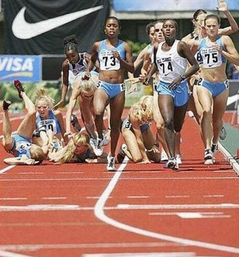 Los 7 momentos deportivos más divertidos capturados con la cámara