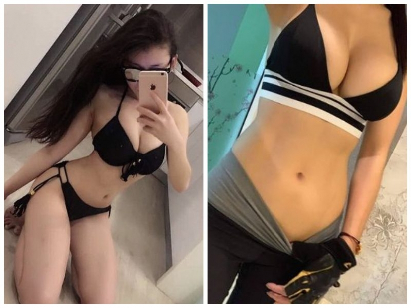Los hombres están locos por el cuerpo de esta chica, pero tienen miedo de mirar su cara