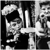 Love and hate: expressive photos of the great William Klein