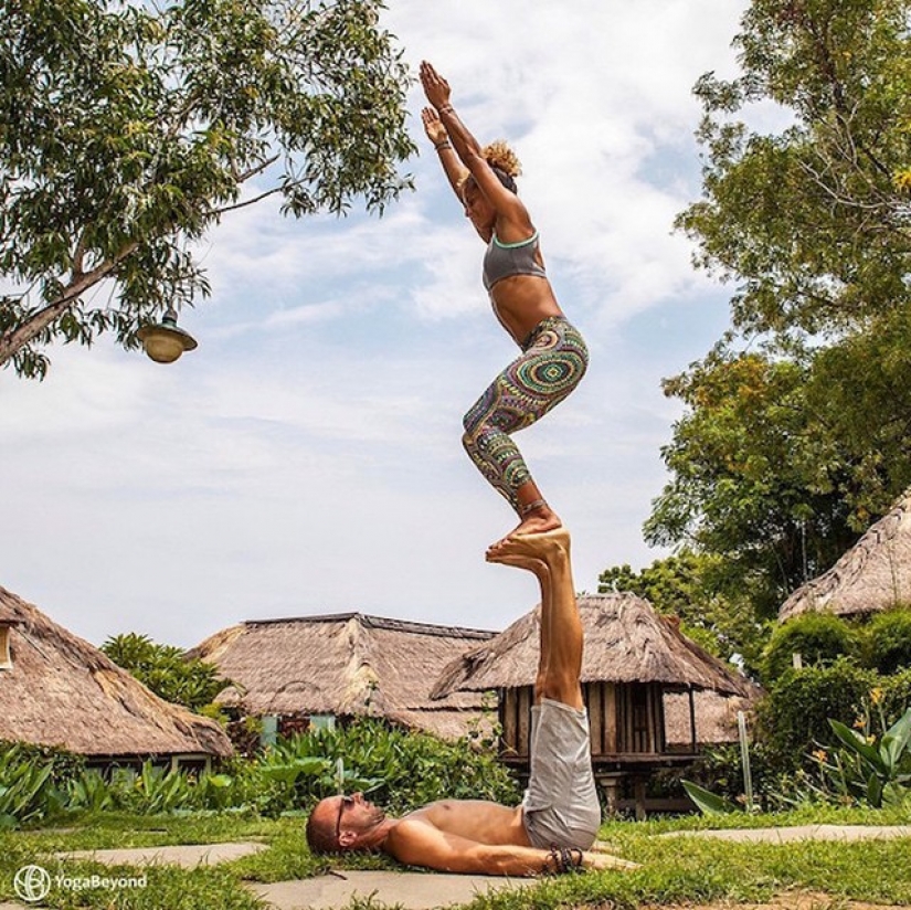 Love and yoga lessons can be found everywhere