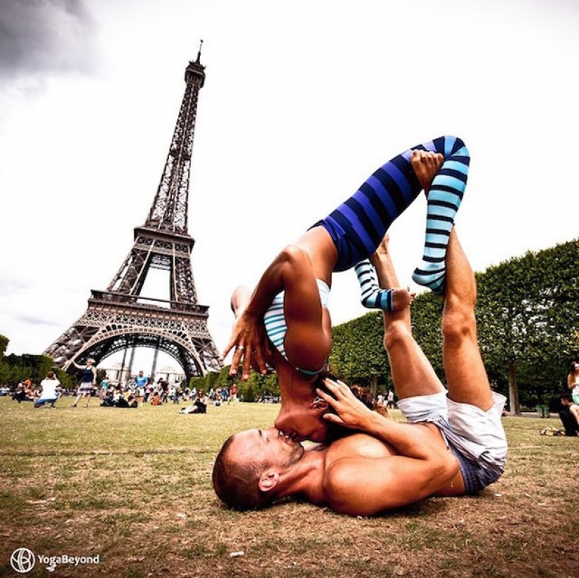 Love and yoga lessons can be found everywhere