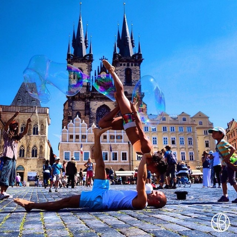 Love and yoga lessons can be found everywhere
