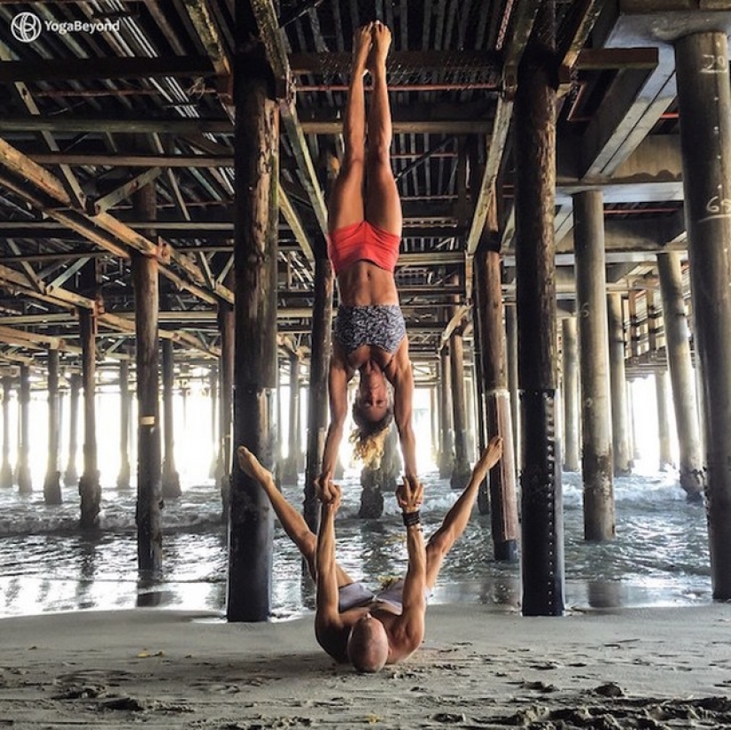 Love and yoga lessons can be found everywhere