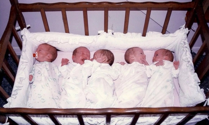 Love multiplied by five: one of the five-year-olds told about life in a large family