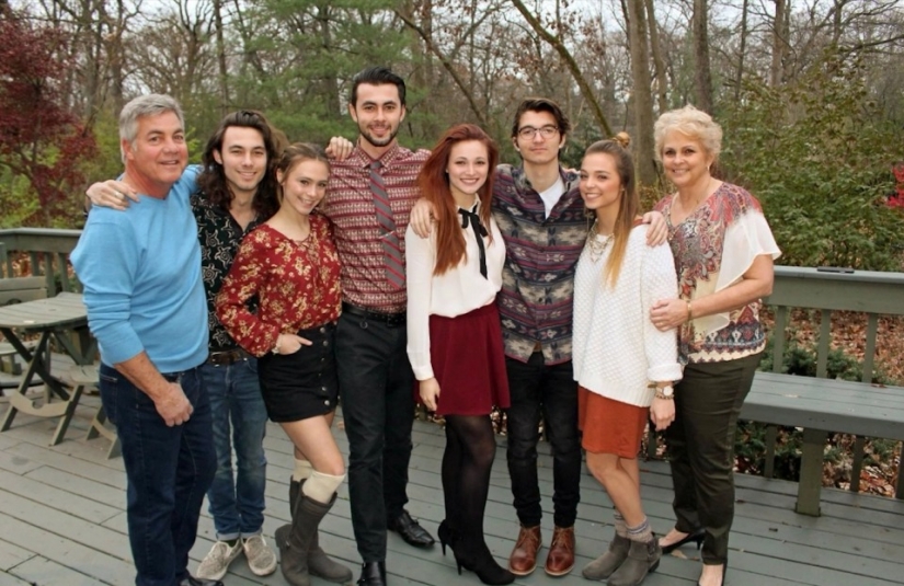 Love multiplied by five: one of the five-year-olds told about life in a large family