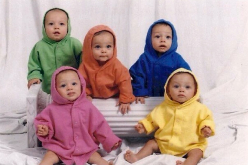 Love multiplied by five: one of the five-year-olds told about life in a large family