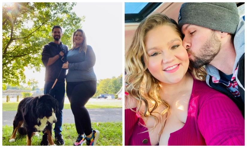 Love without borders: this couple is proud of their relationship, despite the 80-pound weight difference Love without borders: this couple is proud of their relationship, despite the 80-pound weight difference