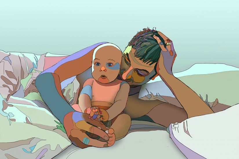 Loving husband hired 23 artist for an incredible gift to his wife Loving husband hired 23 artist for an incredible gift to his wife