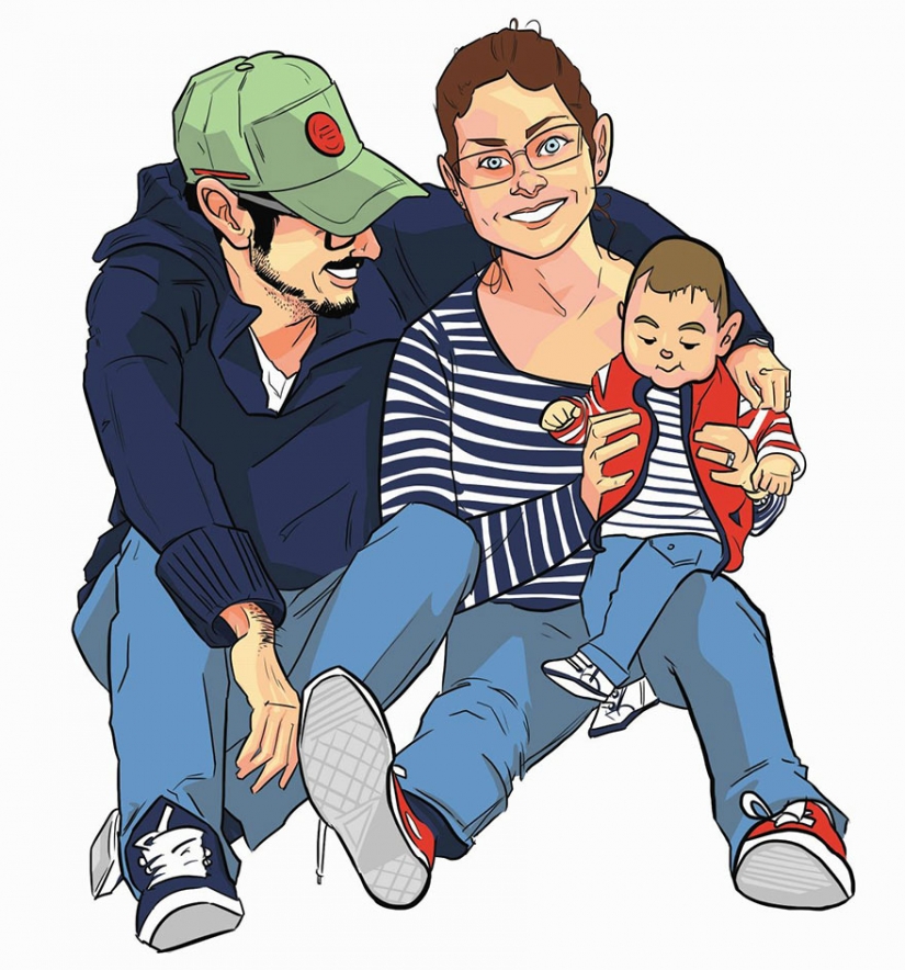 Loving husband hired 23 artist for an incredible gift to his wife Loving husband hired 23 artist for an incredible gift to his wife