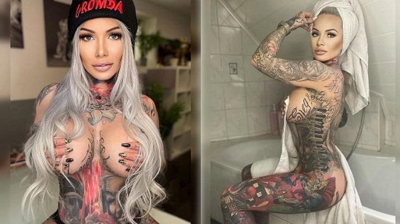 Mamá-cómica: Mujer alemana llenó todo su cuerpo de tatuajes con los superhéroes favoritos de su hijo Mamá-cómica: Mujer alemana llenó todo su cuerpo de tatuajes con los superhéroes favoritos de su hijo
