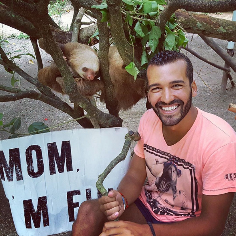 Mamá, estoy bien - el chico lo dejó todo para viajar por el mundo, pero no se olvida de su mamá