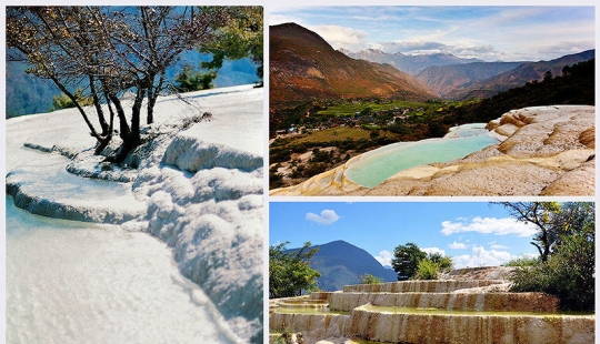 Maravilla de la Naturaleza China: Terrazas de Aguas Blancas Maravilla de la Naturaleza China: Terrazas de Aguas Blancas