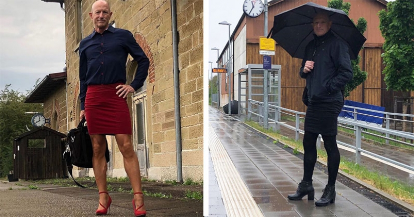 Marca en stilettos: un gran ingeniero de Alemania ama las faldas y los tacones Marca en stilettos: un gran ingeniero de Alemania ama las faldas y los tacones
