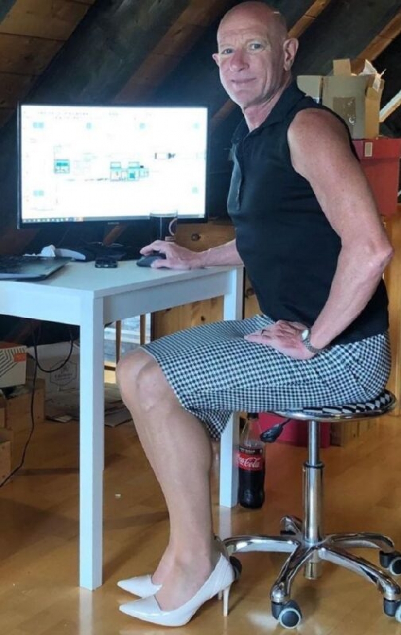 Marca en stilettos: un gran ingeniero de Alemania ama las faldas y los tacones Marca en stilettos: un gran ingeniero de Alemania ama las faldas y los tacones