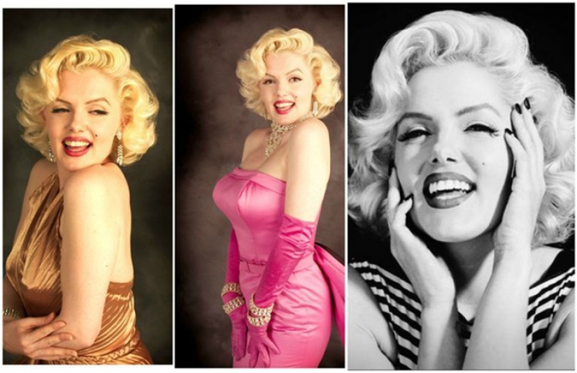 Marilyn Monroe salió genial en estas fotos... sólo que ella no estaba allí Marilyn Monroe salió genial en estas fotos... sólo que ella no estaba allí