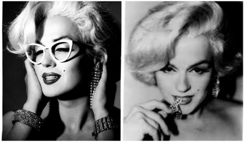 Marilyn Monroe salió genial en estas fotos... sólo que ella no estaba allí Marilyn Monroe salió genial en estas fotos... sólo que ella no estaba allí