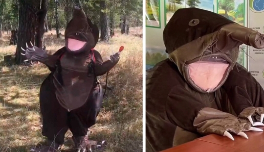 Meet the muskrat Khokhulya - mascot of the Kaluga Ministry of Nature