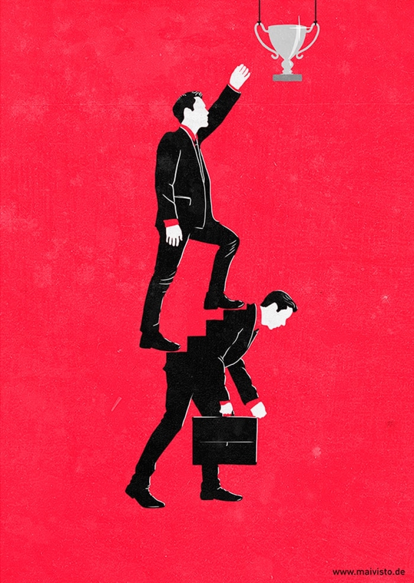 Merciless illustrations are not for everyone with deep meaning