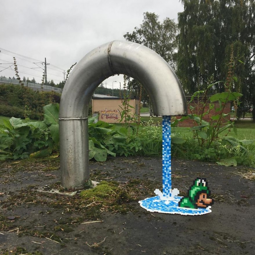 Mi querida, usted tiene Putin Mick-demandar a la parte superior de la clase: el artista sueco produce pixel héroes en el mundo real Mi querida, usted tiene Putin Mick-demandar a la parte superior de la clase: el artista sueco produce pixel héroes en el mundo real