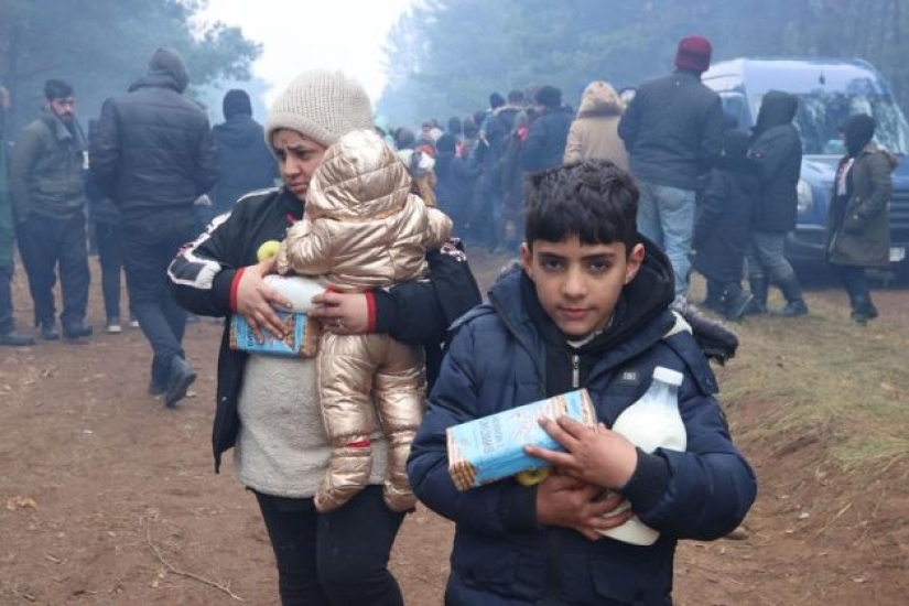 Miles de migrantes quedaron atrapados en la trampa en la frontera bielorrusa-polaca
