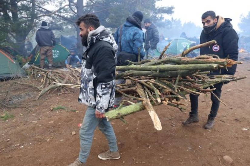 Miles de migrantes quedaron atrapados en la trampa en la frontera bielorrusa-polaca