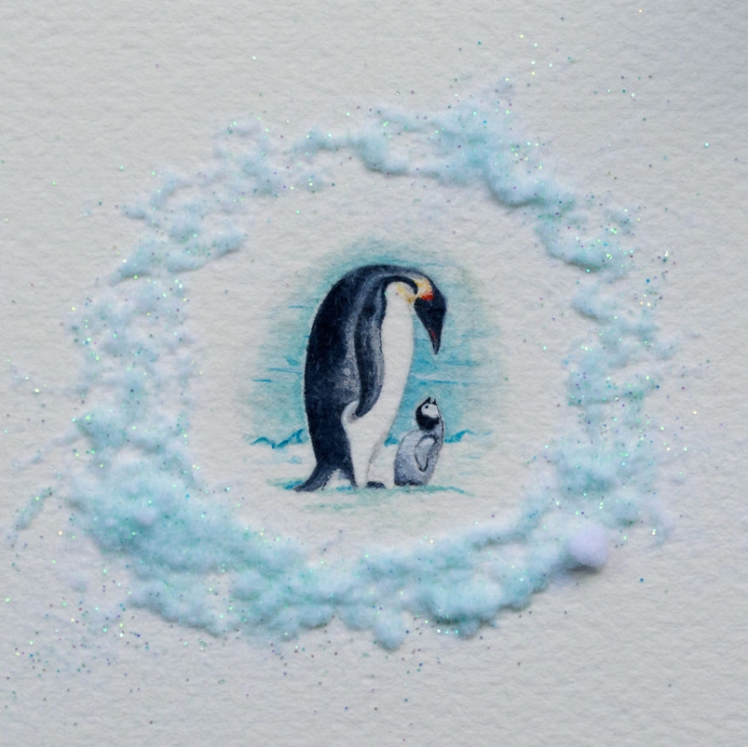 Miniature watercolors Miniature watercolors