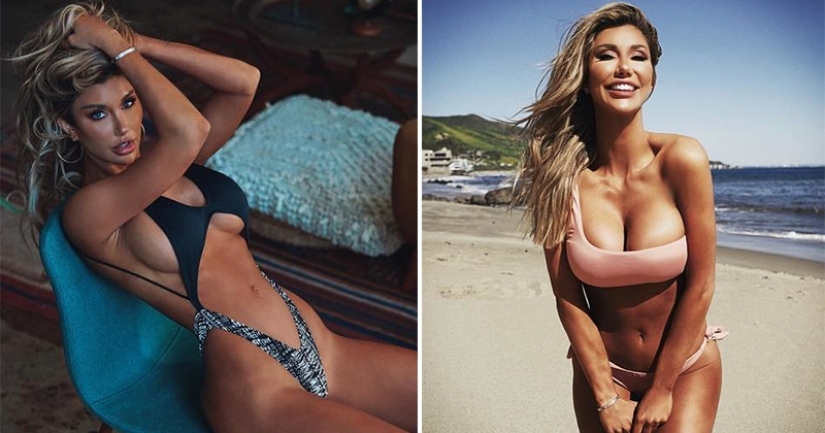Model Sarah Rollins became a millionaire blogger and vividly celebrated this event