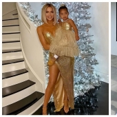 Mom's copy: a new fashion trend - stars and their daughters in identical outfits