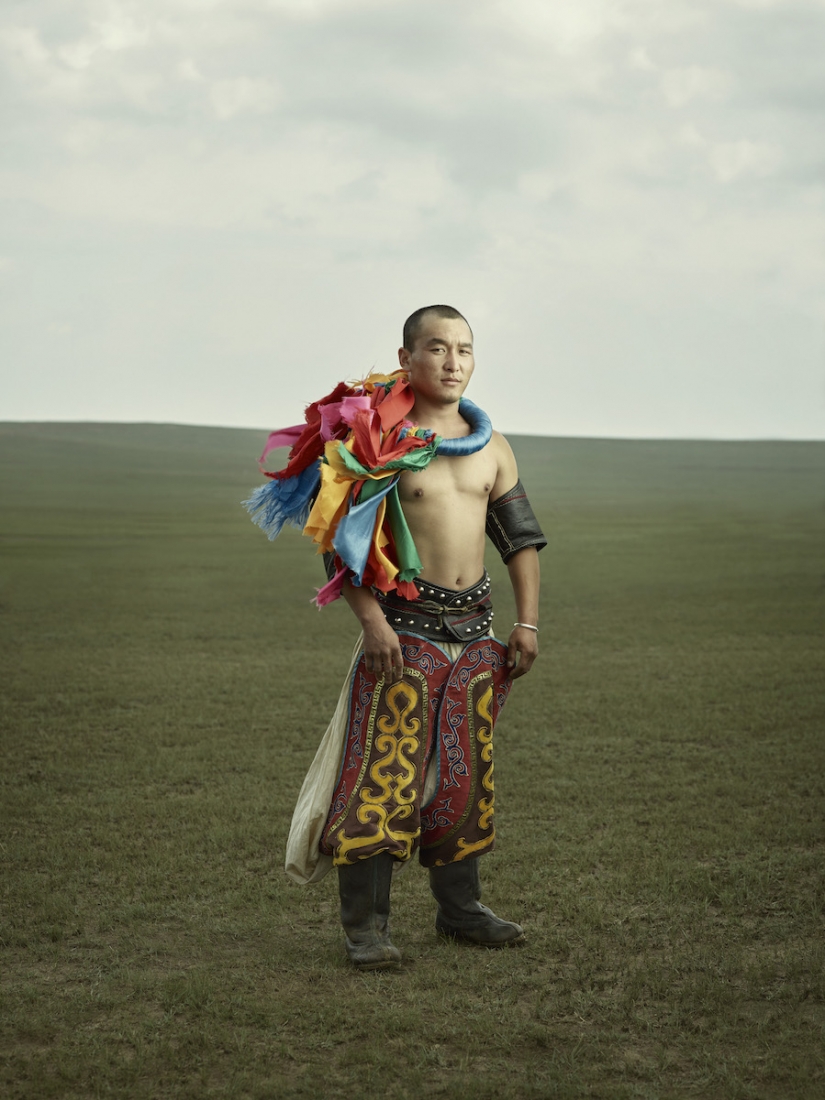 "Mongolian wrestling is like going to war" "Mongolian wrestling is like going to war"