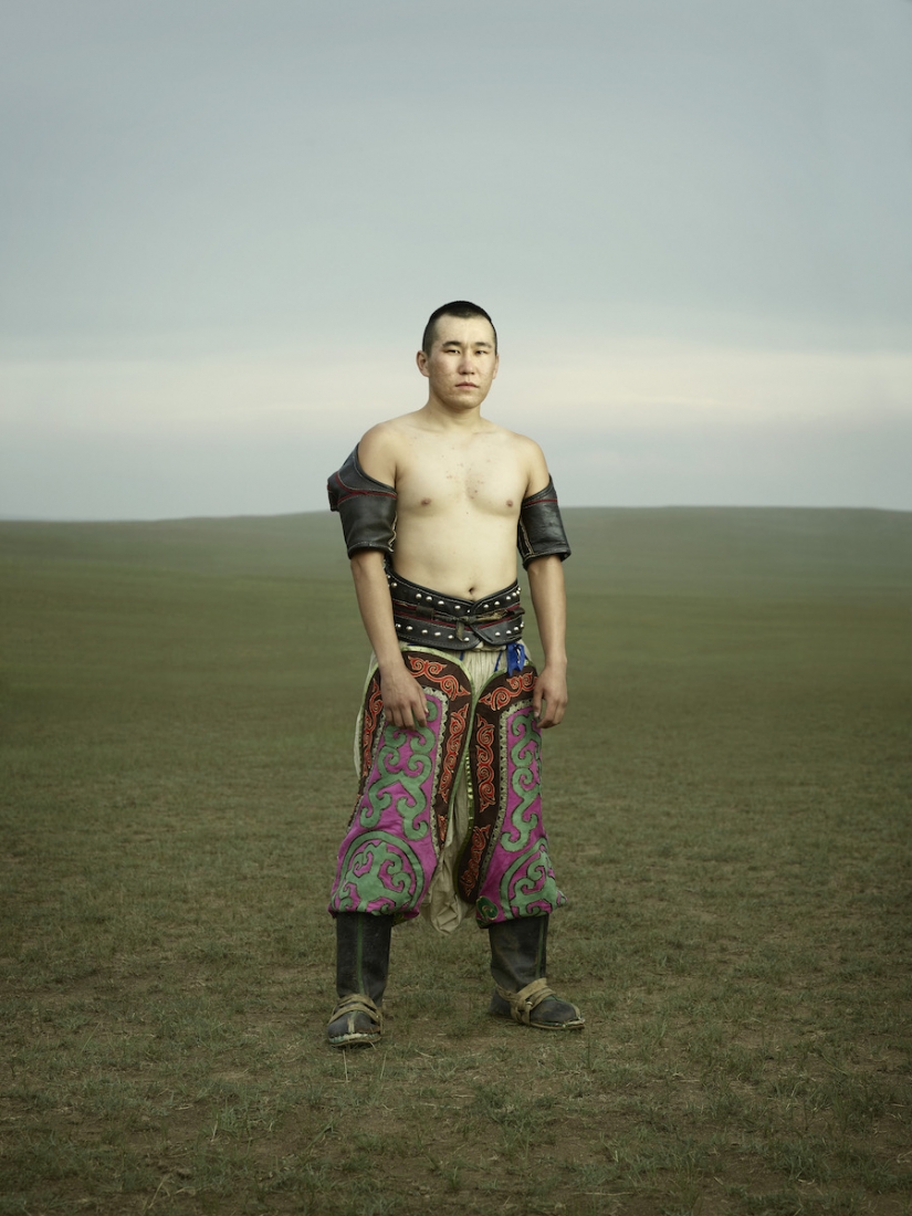 "Mongolian wrestling is like going to war" "Mongolian wrestling is like going to war"