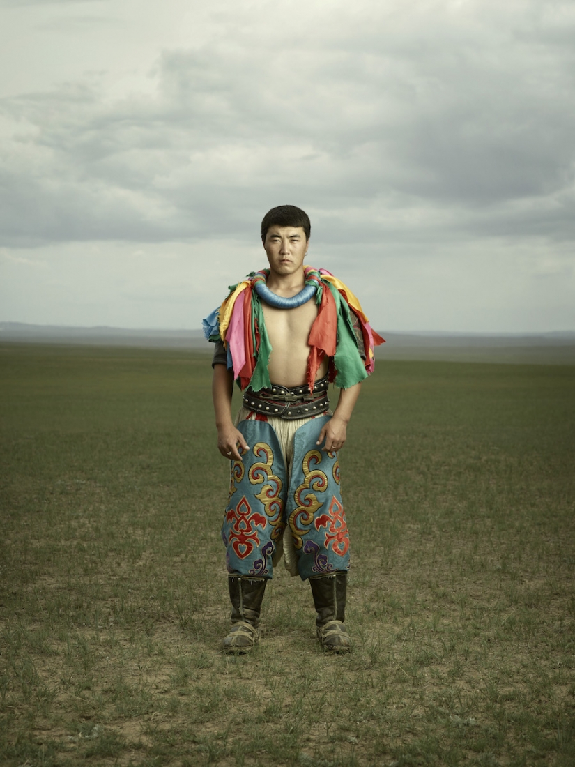 "Mongolian wrestling is like going to war" "Mongolian wrestling is like going to war"