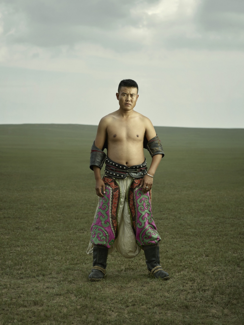 "Mongolian wrestling is like going to war" "Mongolian wrestling is like going to war"