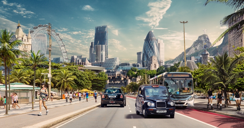 Moskambul and Rio-Londoneiro: amazing hybrid cities from designers from Krasnodar and Vilnius