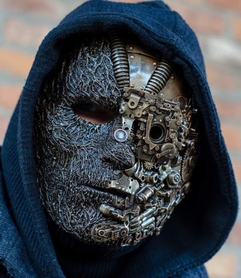 Máscaras de estilo steampunk de Dmitry Bragin de Jarkov