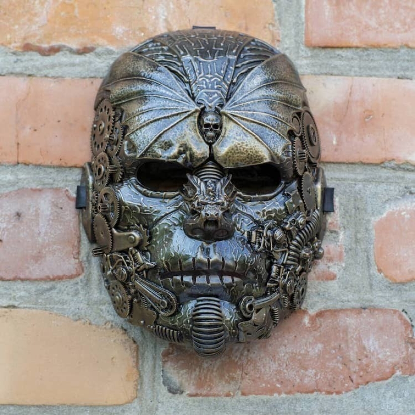 Máscaras de estilo steampunk de Dmitry Bragin de Jarkov