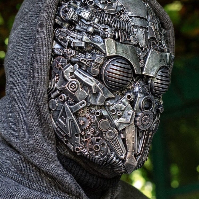 Máscaras de estilo steampunk de Dmitry Bragin de Jarkov