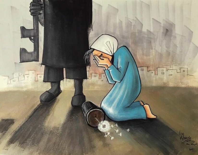 Mujeres y guerra: conmovedoras obras de la primera artista de graffiti afgana Shamsia Hassani Mujeres y guerra: conmovedoras obras de la primera artista de graffiti afgana Shamsia Hassani