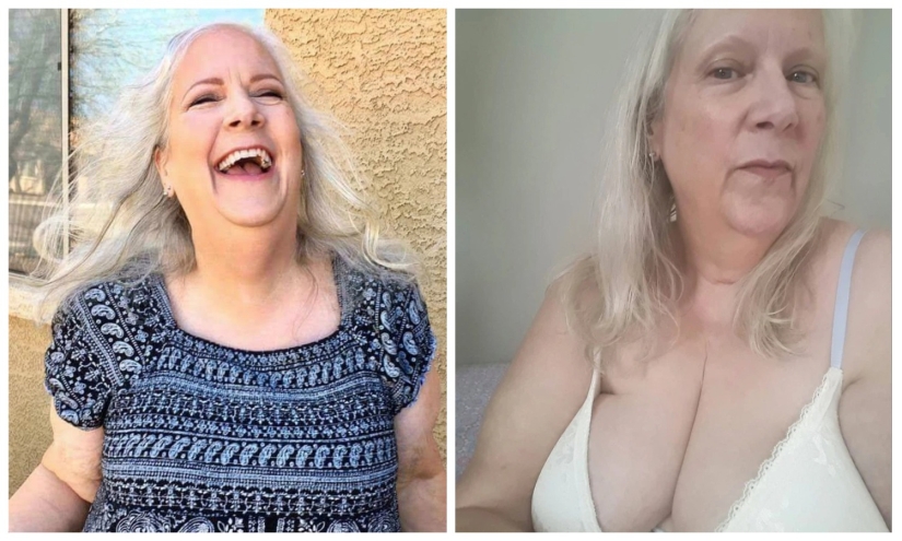 Naughty widow: 64-year-old pensioner started selling her photos on an adult website