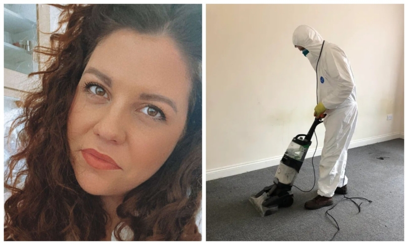 Negocios sucios: Una mujer británica renunció a su trabajo en un banco y se convirtió en una limpiadora de la escena del crimen Negocios sucios: Una mujer británica renunció a su trabajo en un banco y se convirtió en una limpiadora de la escena del crimen