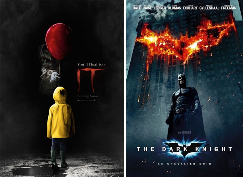 New flash mob: users are looking for pairs of movies that can be described in one phrase