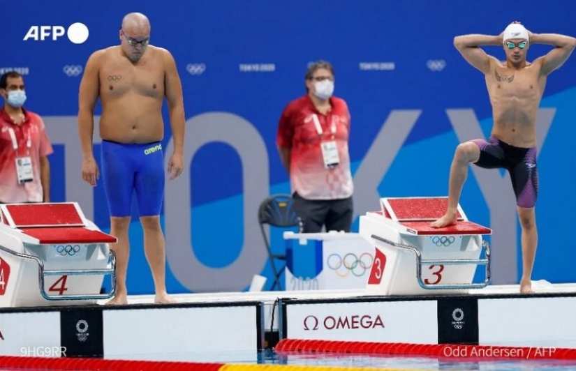 "No eres gordo, eres olímpico" : un nadador de Palau se ha convertido en una estrella de Internet "No eres gordo, eres olímpico" : un nadador de Palau se ha convertido en una estrella de Internet