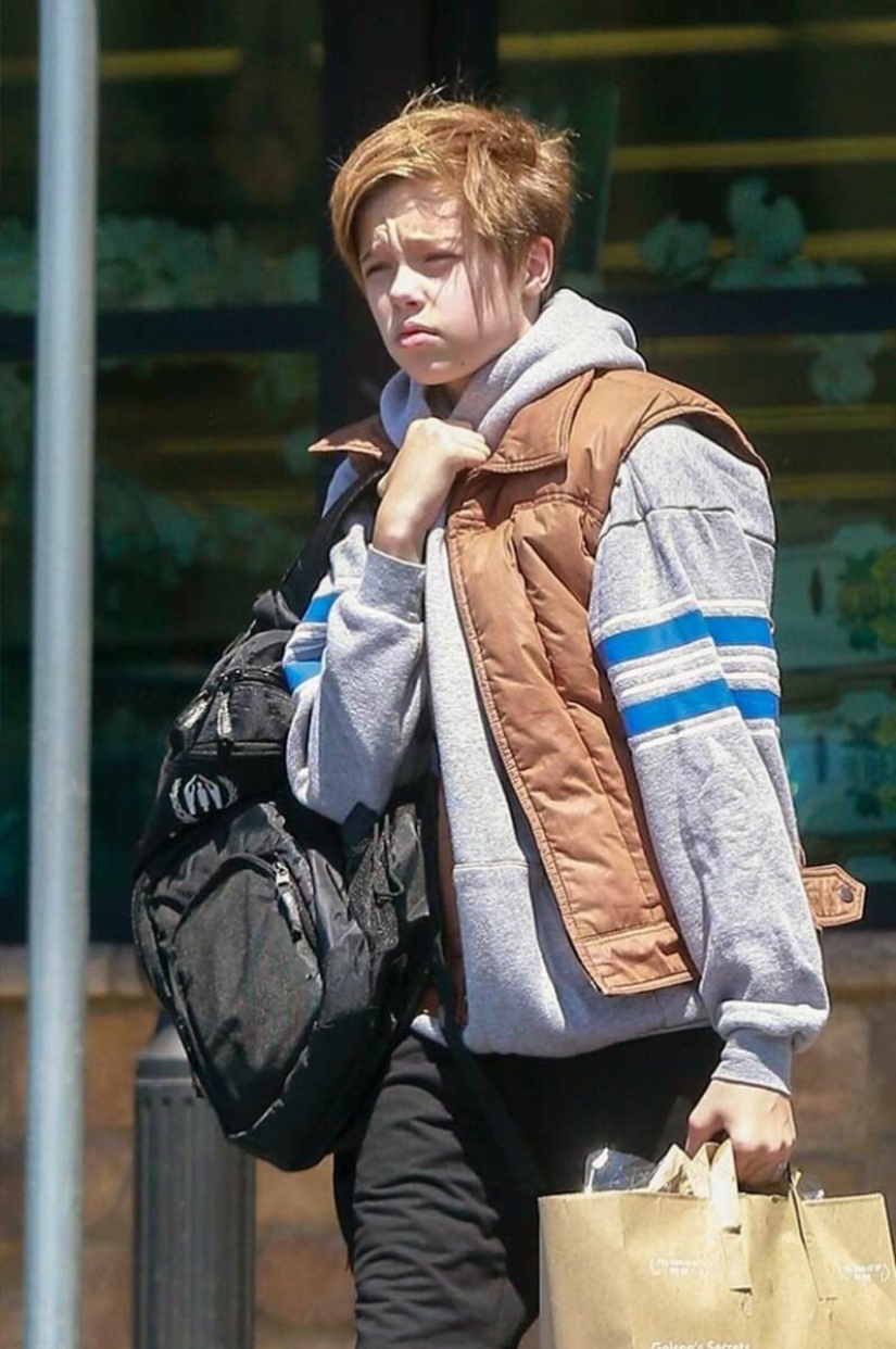 No se enteran! ¿Cómo se ve ahora la hija de Jolie y Pitt, que quería cambiar su género