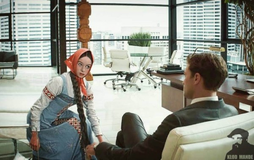 Nueva kinkorati de Klod Mande, photoshop genio de Kazan