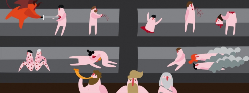 Nueve círculos del Infierno en detalle: diseñadores italianos han creado un mapa interactivo del infierno basado en el trabajo de Dante