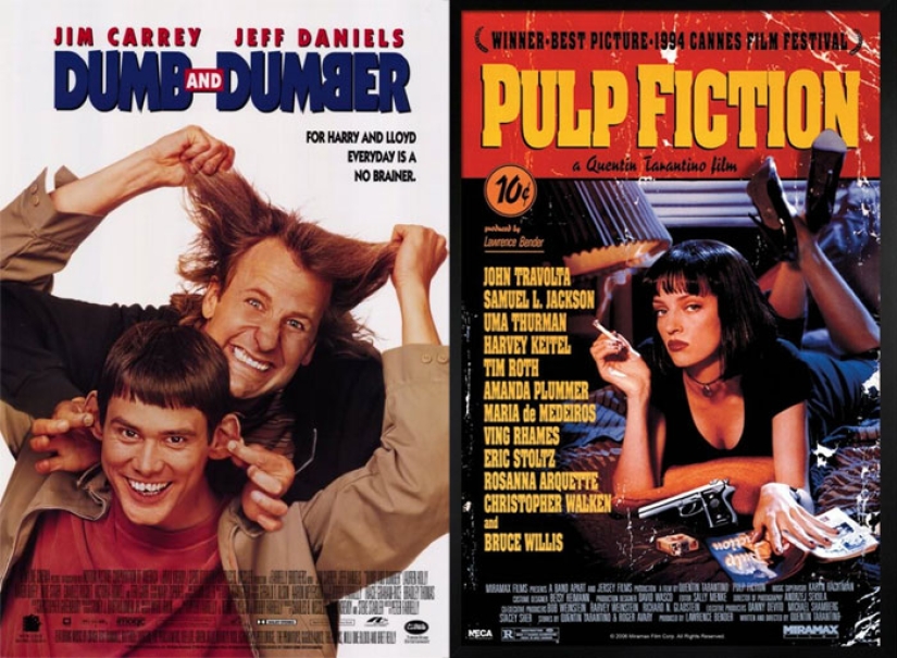 Nuevo flash mob: los usuarios están buscando pares de películas que se pueden describir en una frase