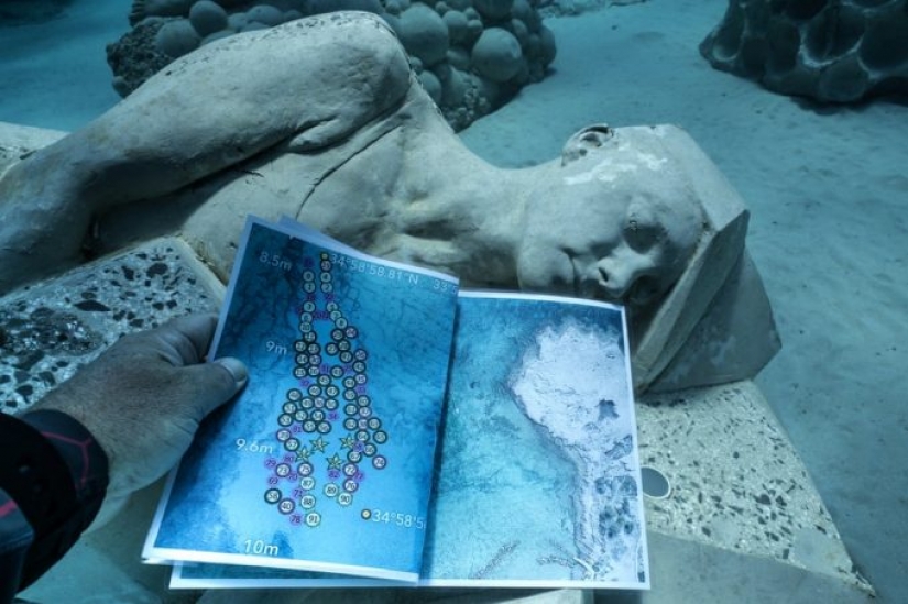 Nuevo parque de esculturas submarinas de Chipre en fotos