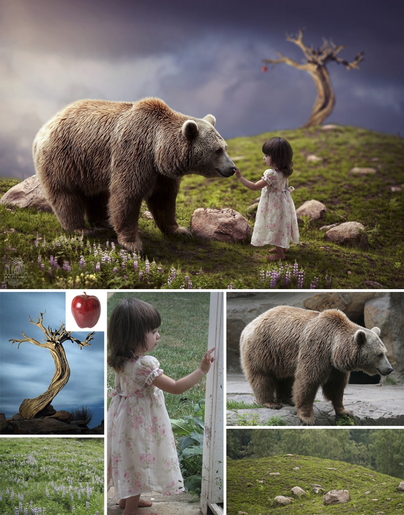 Obras de fantasía de un fotógrafo ucraniano